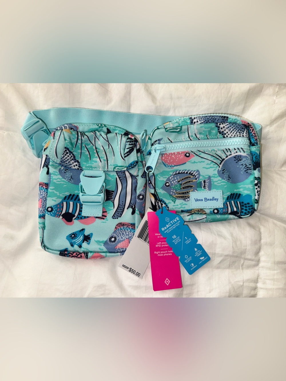 Vera Bradley Reactive Belt Bag Sling NWT